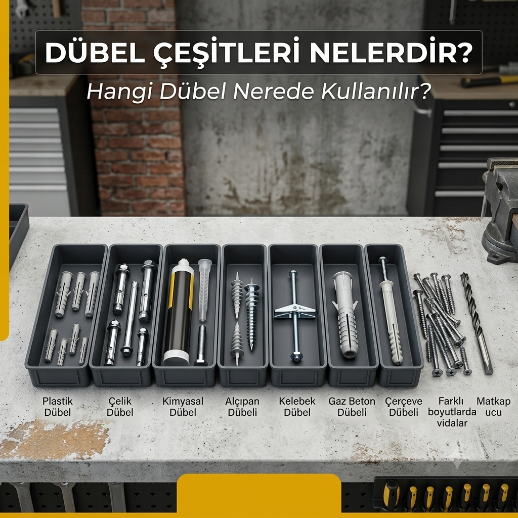 Dübel çeşitleri