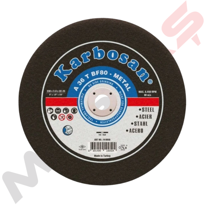 Karbosan Nk Metal Kesme 230x3.0x22 (910050)