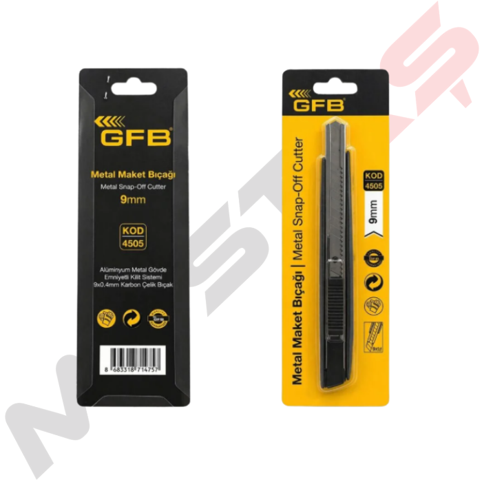 Gfb Metal Maket Bıçağı 9mm