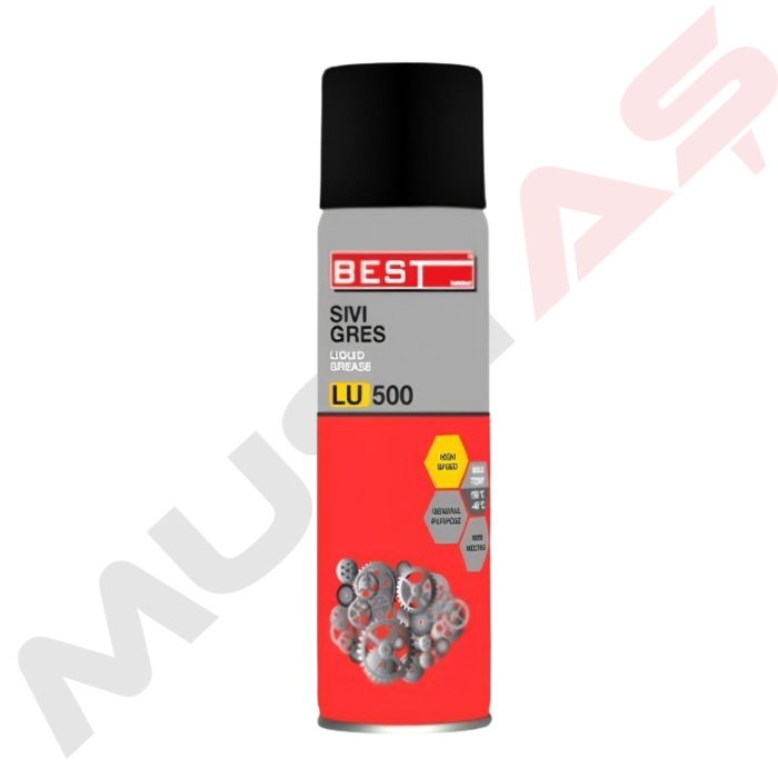Best LU-500 Sıvı Sprey Gres Yağı 500 ml