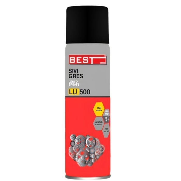 Best LU-500 Sıvı Sprey Gres Yağı 500 ml