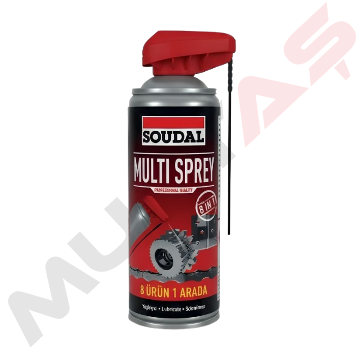 Soudal Multi Sprey Pas Sökücü Koruyucu Yağlayıcı 400 ML
