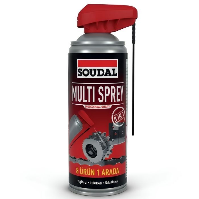 Soudal Multi Sprey Pas Sökücü Koruyucu Yağlayıcı 400 ML