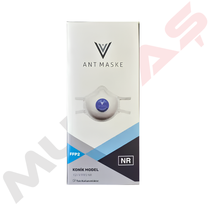 Ant FFP2 NR Ventilli Toz Maskesi y21v 25'li Paket