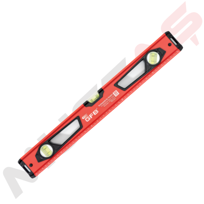 Gfb Kırmızı Su Terazi Mıknatıslı Pro 50Cm-60Cm-80Cm-100Cm