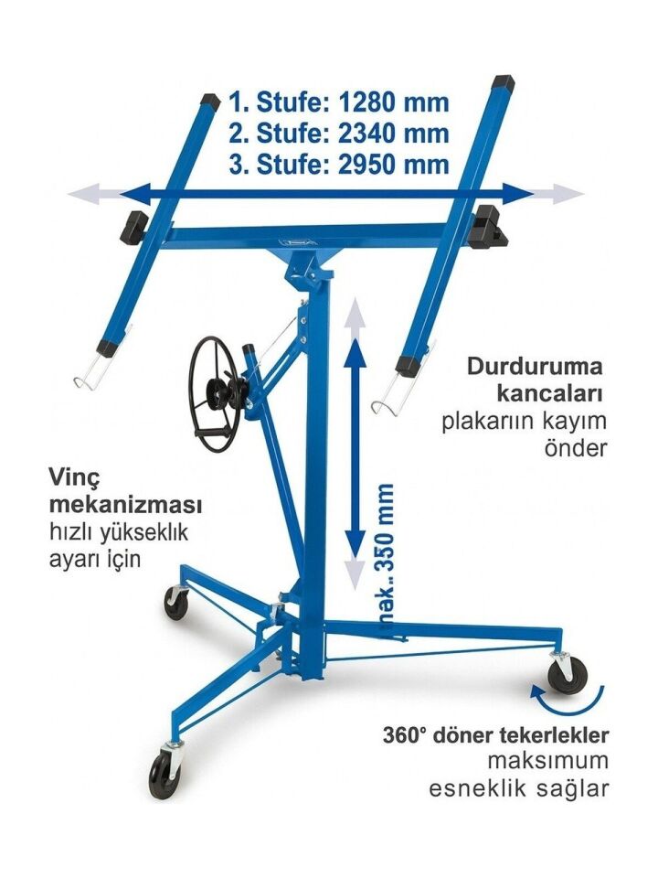 Scheppach Alçıpan Kaldırma TBL400