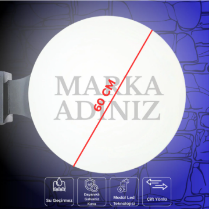 Fener Tabela 60 Cm Led Işıklı