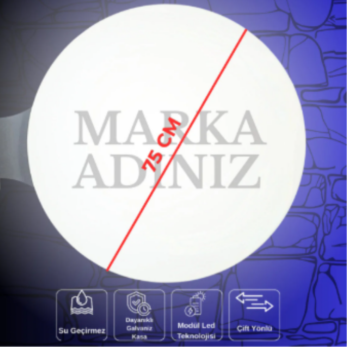 Fener Tabela 75 Cm Led Işıklı