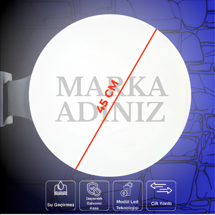 Fener Tabela 45 Cm Led Işıklı