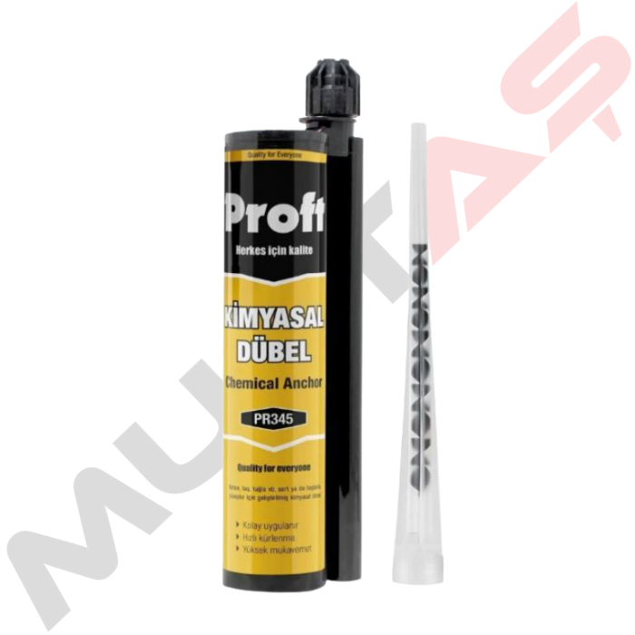 Proft Kimyasal Dübel 345 Ml (Pr345) 20 Adet