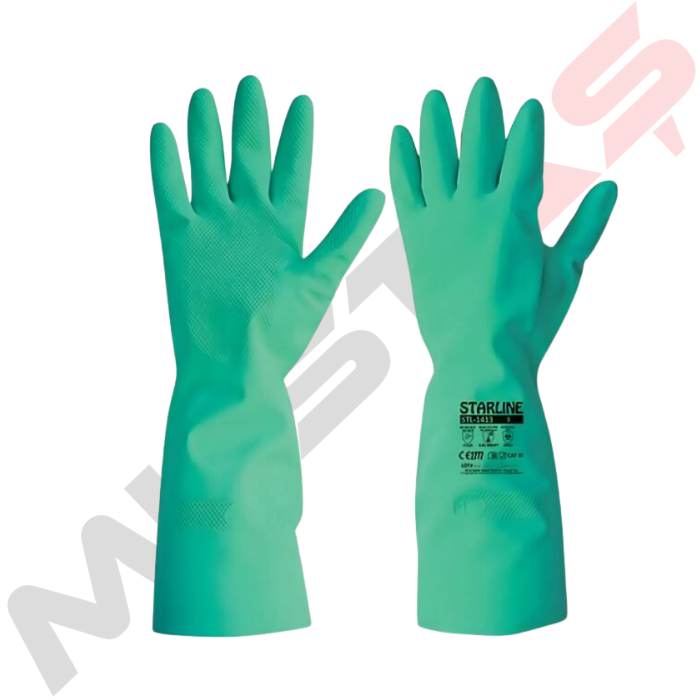 Starline Yeşil Asit Eldiven Stl1413 No:10 33 Cm