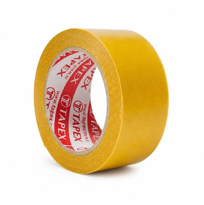 Tapex Çift Taraflı Şeffaf Bant 48mm-25mt (24 Adet)