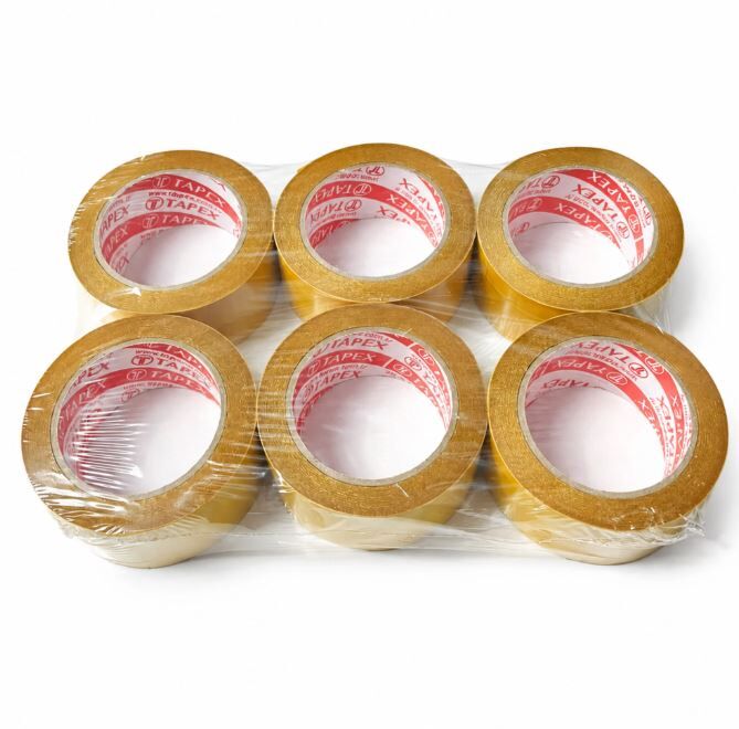 Tapex Çift Taraflı Şeffaf Bant 48mm-25mt (24 Adet)
