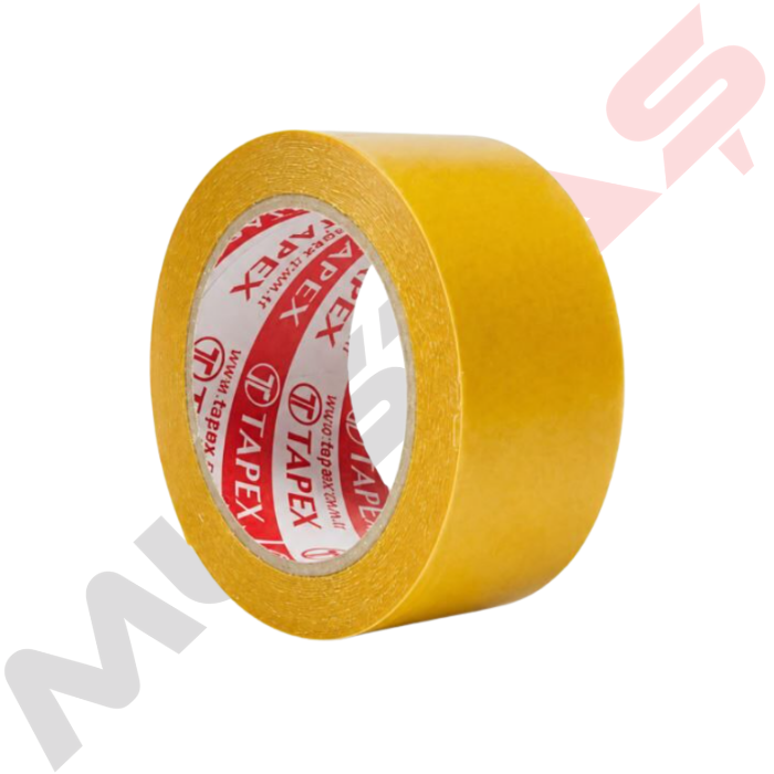 Tapex Çift Taraflı Şeffaf Bant 48mm-25mt (24 Adet)