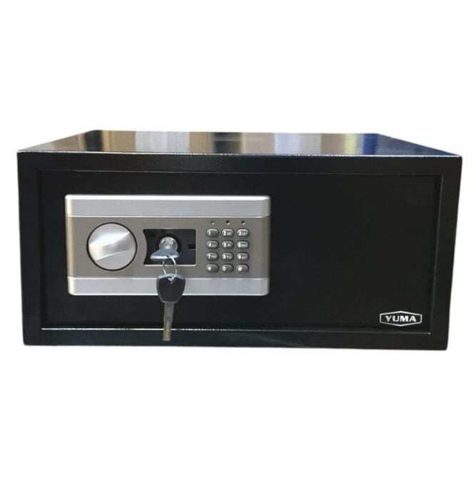 Yuma YM-801-L Elektronik Şifreli ve Anahtarlı Çelik Kasa