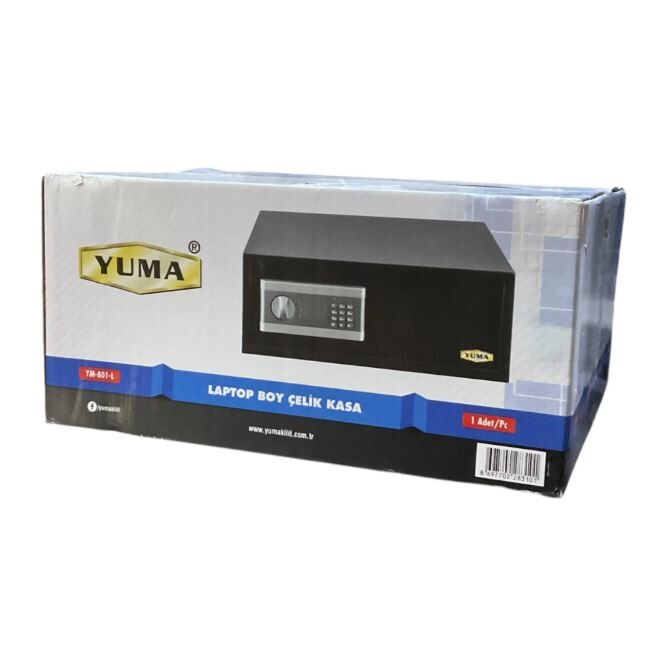 Yuma YM-801-L Elektronik Şifreli ve Anahtarlı Çelik Kasa