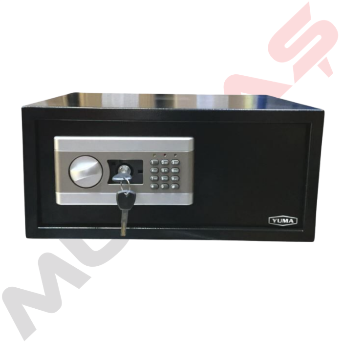 Yuma YM-801-L Elektronik Şifreli ve Anahtarlı Çelik Kasa