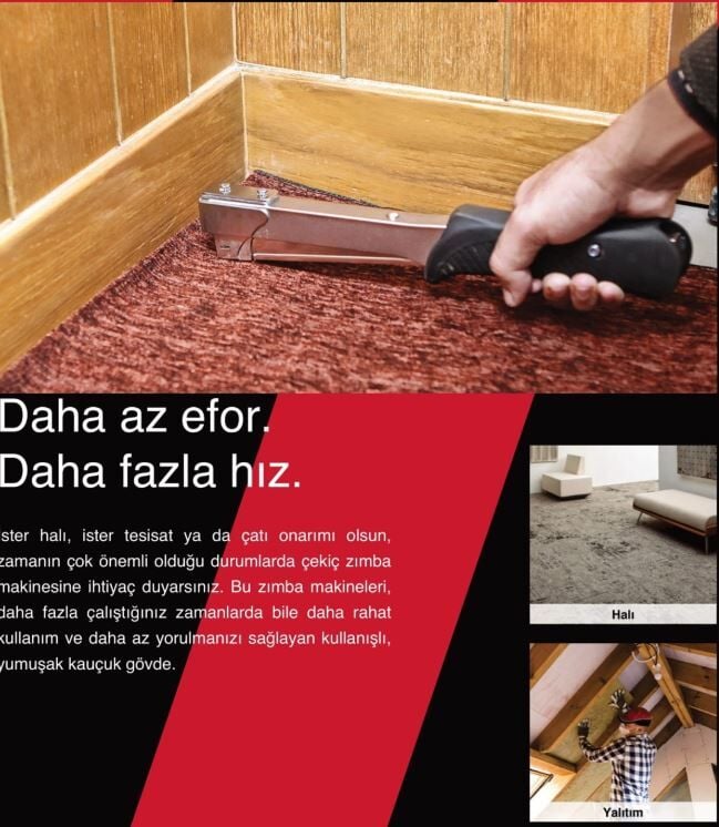 Miles HT-5800/Z Çekiç Tipi Zımba Makinesi No:4 (6~10 mm)