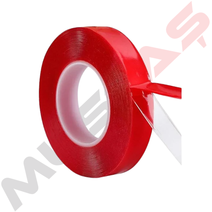 Bay-Tec Çift Taraflı Akrilik Bant 18MM X 2M MK0812