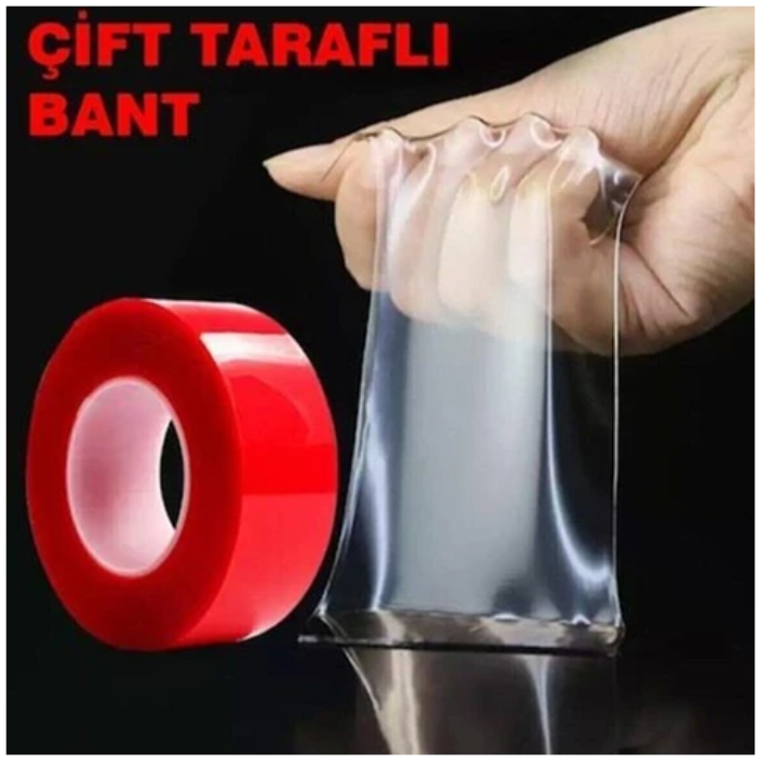 Bay-Tec Çift Taraflı Akrilik Bant 18MM X 2M MK0812