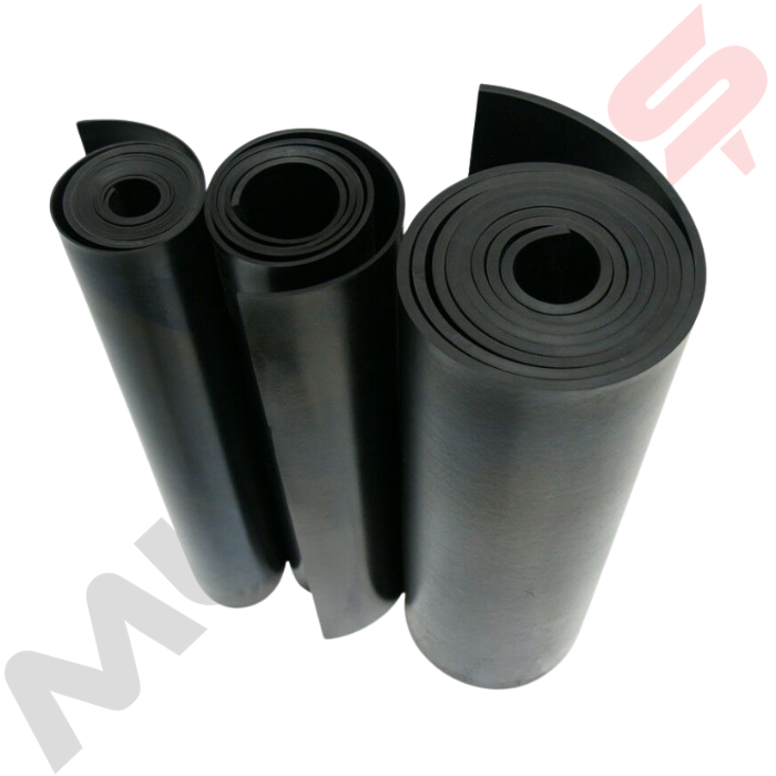 Lastik Levha Bezli Siyah 10 mm