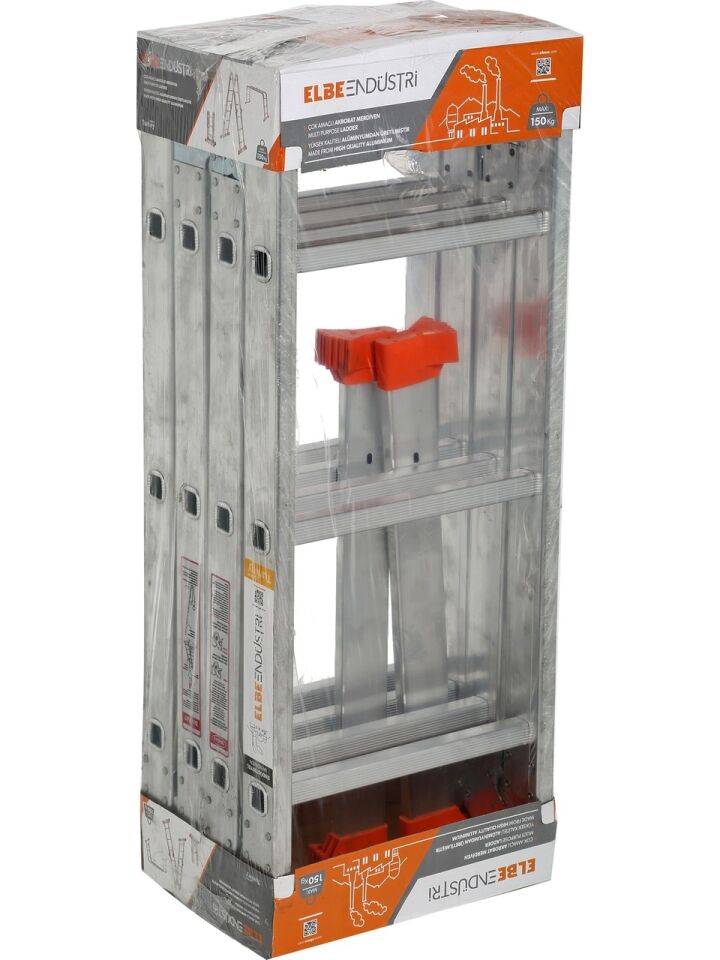 Çok Amaçlı Akrobat Merdiven 4x3 (3.70m)
