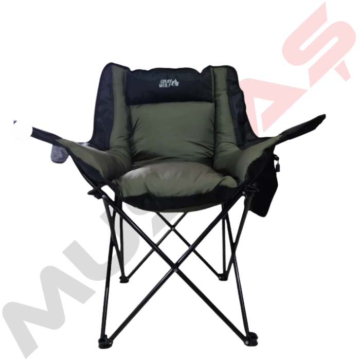 Gray Wolf Bardaklı Comfort Kamp Sandalyesi CB0123