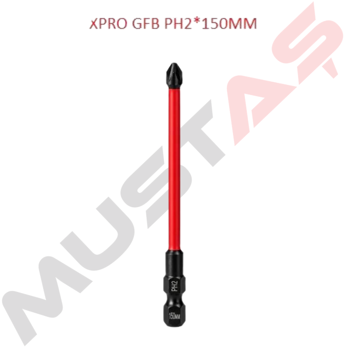 Gfb Xpro 1/4'' Yıldız Bits Uç PH2 x 150 mm Kod: 8014