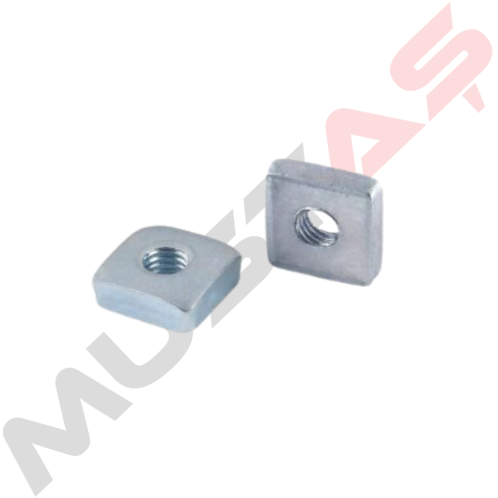 M 6 Kare Somun 5 mm (20x20)