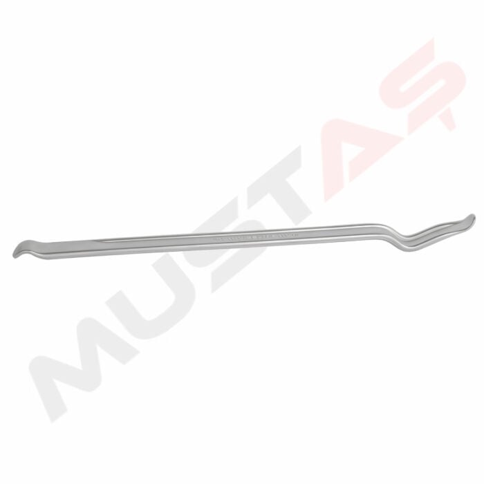 İzeltaş 6360 600 MM Oluklu Kıvrık Uçlu Levye