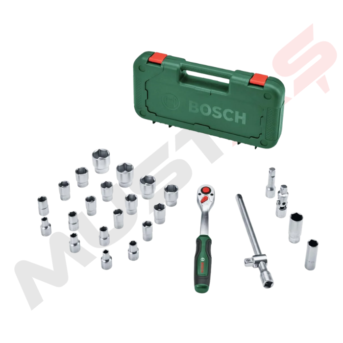 Bosch 1/2 Altı Köşe Lokma Anahtar Takımı 25 parça