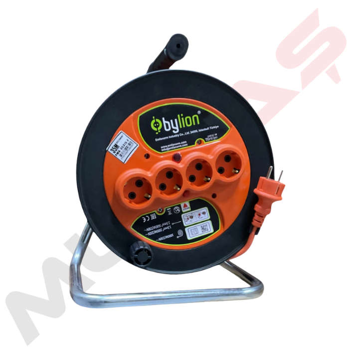 Bylion Seyyar Makara Kablo 3x1.5 MM