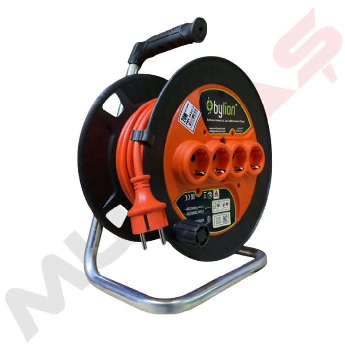 Bylion Seyyar Makara Kablo 3x2.5 MM