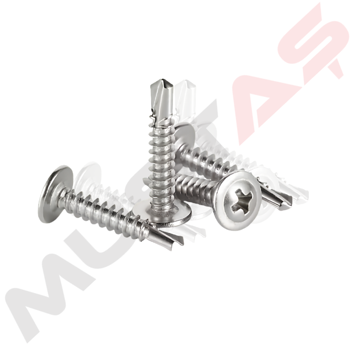 RYSB Pulbaşlı Matkap Ucu Vida 4,8 MM Serisi