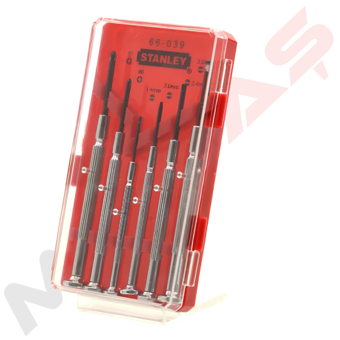 Stanley Saatçi Tornavida Takımı 6 Parça 1-66-039