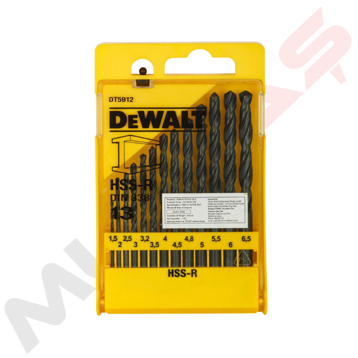 Dewalt Hss Matkap Ucu Seti 13 Parça-Dın 338