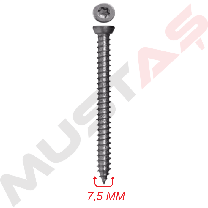 7,5 MM Buldeks Vida Serisi
