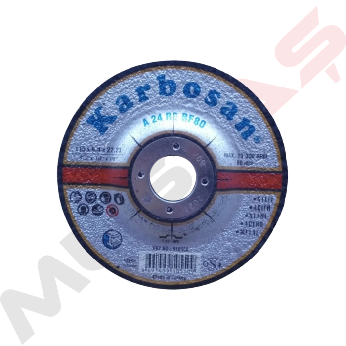 Karbosan Metal Taşlama 115x6,4x22 910550