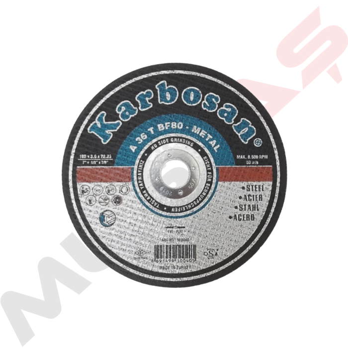 Karbosan Nk Metal Kesici 180x3,0x22 910040
